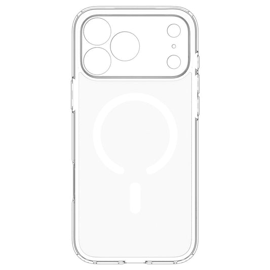 Capa MagSafe para Apple iPhone 18 Pro Max / 17 Pro Max, Spigen, Ultra Hybrid, Branco Satinado ACS12124