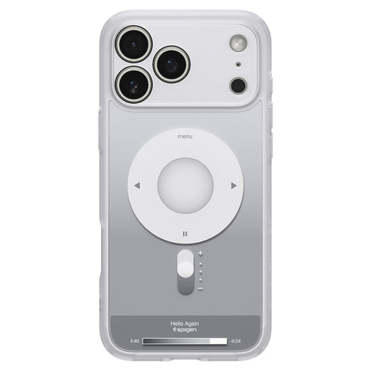 Capa MagSafe para Apple iPhone 18 Pro Max / 17 Pro Max, Spigen, Ultra Hybrid Classic, Prateada ACS12130