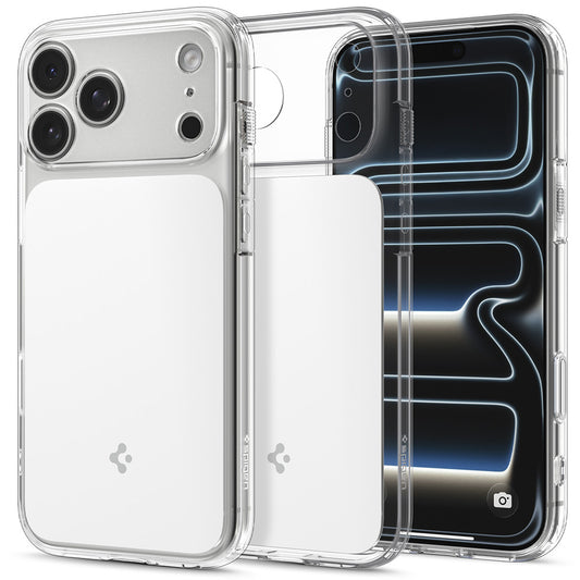 Capa MagSafe para Apple iPhone 18 Pro Max / 17 Pro Max, Spigen, Ultra Hybrid T, Branca ACS12132