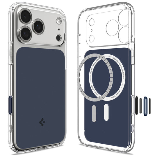 Capa MagSafe para Apple iPhone 18 Pro Max / 17 Pro Max, Spigen, Ultra Hybrid T, Azul Mate ACS12135