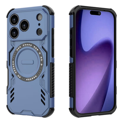 Capa MagSafe para Apple iPhone 18 Pro Max / 17 Pro Max, Techsuit, ArmorMag, Azul