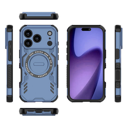 Capa MagSafe para Apple iPhone 18 Pro Max / 17 Pro Max, Techsuit, ArmorMag, Azul