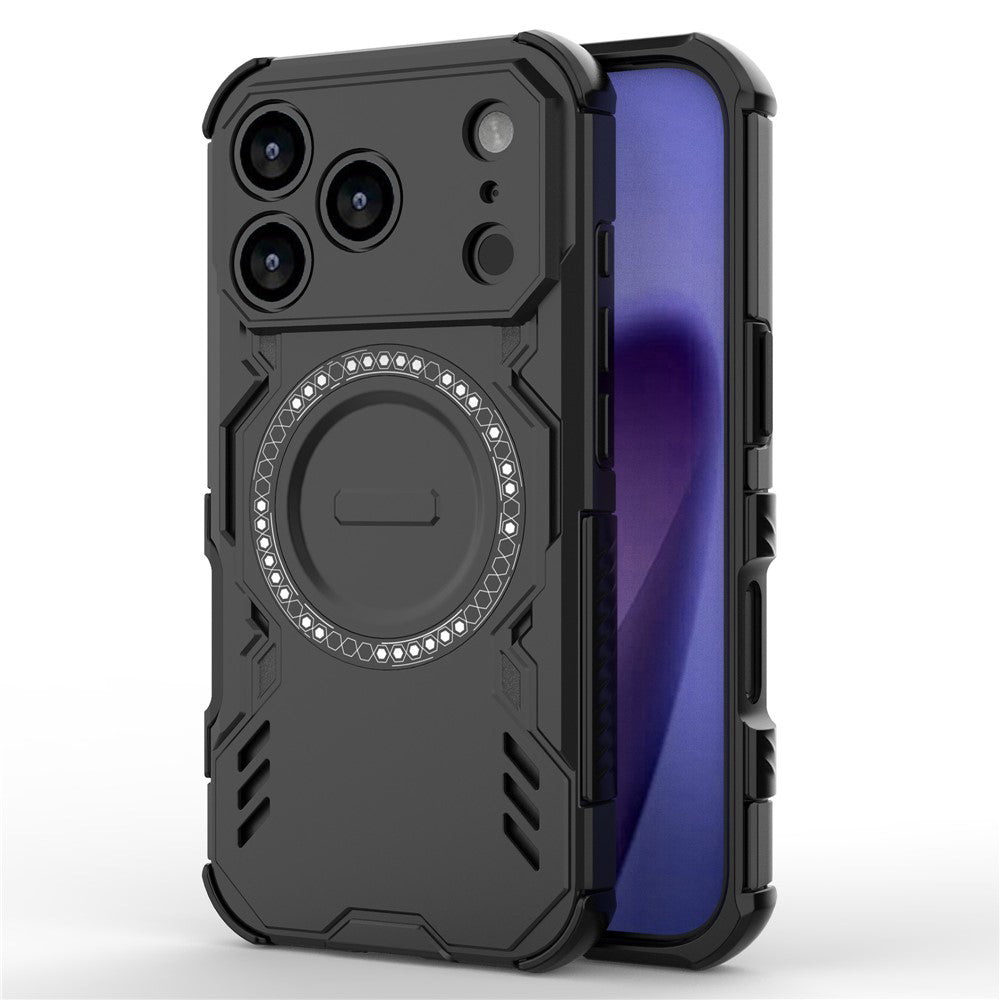 Capa MagSafe para Apple iPhone 18 Pro Max / 17 Pro Max, Techsuit, ArmorMag, Preta