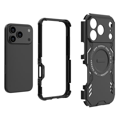 Capa MagSafe para Apple iPhone 18 Pro Max / 17 Pro Max, Techsuit, ArmorMag, Preta