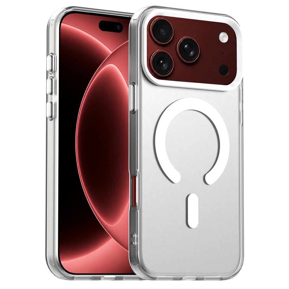 Capa MagSafe para Apple iPhone 18 Pro Max / 17 Pro Max, Techsuit, CandyCase, Branca
