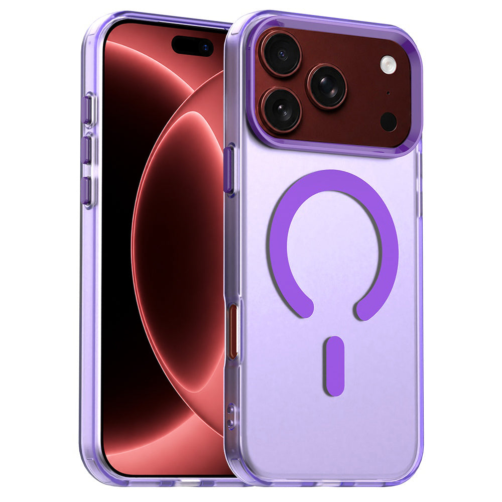 Capa MagSafe para Apple iPhone 18 Pro Max / 17 Pro Max, Techsuit, CandyCase, Roxo