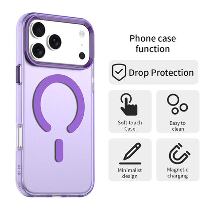 Capa MagSafe para Apple iPhone 18 Pro Max / 17 Pro Max, Techsuit, CandyCase, Roxo