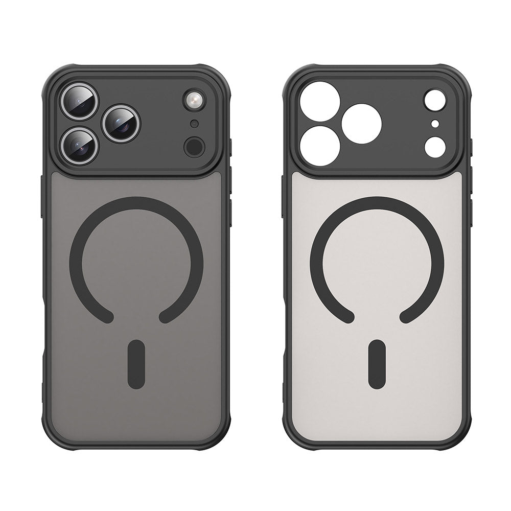 Capa MagSafe para Apple iPhone 18 Pro Max / 17 Pro Max, Techsuit, HaloFrost II, Preta