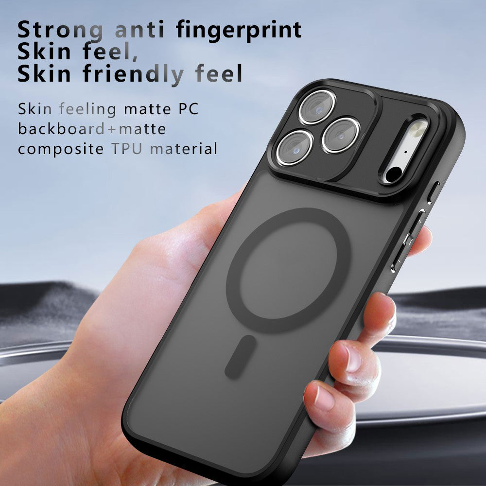 Capa MagSafe para Apple iPhone 18 Pro Max / 17 Pro Max, Techsuit, PureFrost, Preto Satinado