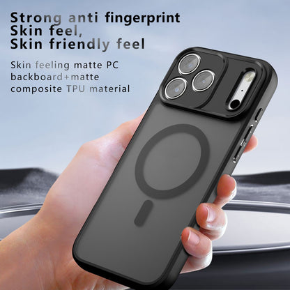 Capa MagSafe para Apple iPhone 18 Pro Max / 17 Pro Max, Techsuit, PureFrost, Preto Satinado