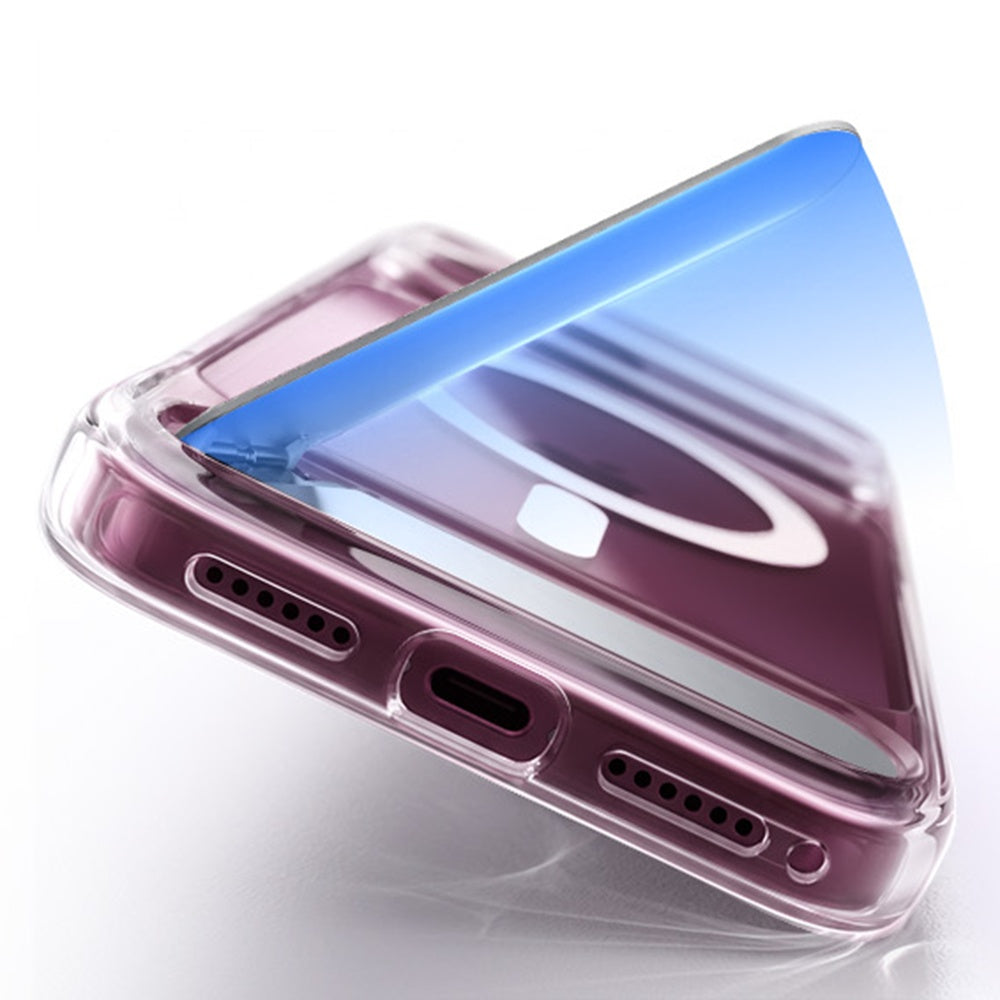 Capa MagSafe para Apple iPhone 18 Pro Max / 17 Pro Max, Torras, Ostand L1 Guardian, Transparente