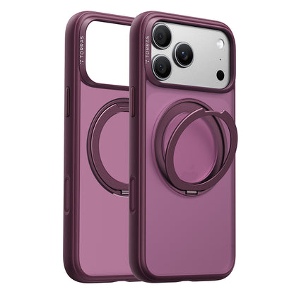Capa MagSafe para Apple iPhone 18 Pro Max / 17 Pro Max, Torras, Ostand O1 Guardian, Roxo