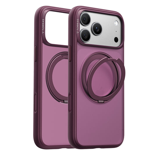 Capa MagSafe para Apple iPhone 18 Pro Max / 17 Pro Max, Torras, Ostand O1 Guardian, Roxo