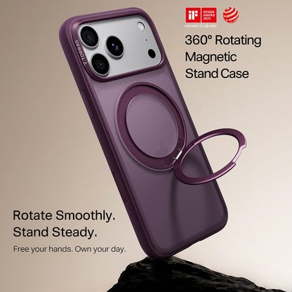 Capa MagSafe para Apple iPhone 18 Pro Max / 17 Pro Max, Torras, Ostand O1 Guardian, Roxo