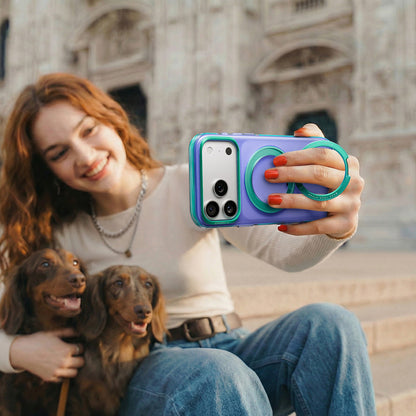 Capa MagSafe para Apple iPhone 18 Pro Max / 17 Pro Max, Torras, Ostand O3 Hue, Índigo