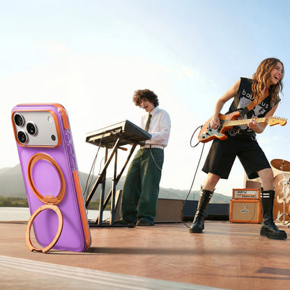 Capa MagSafe para Apple iPhone 18 Pro Max / 17 Pro Max, Torras, Ostand O3 Hue, Roxo