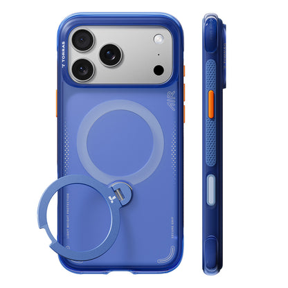 Capa MagSafe para Apple iPhone 18 Pro Max / 17 Pro Max, Torras, Ostand Q3 Air, Azul