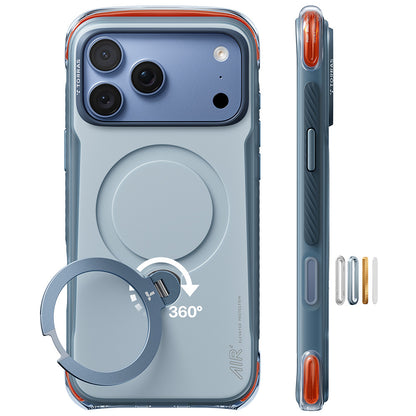 Capa MagSafe para Apple iPhone 18 Pro Max / 17 Pro Max, Torras, Ostand Q3 Air Pro, Azul