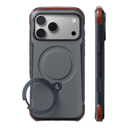 Capa MagSafe para Apple iPhone 18 Pro Max / 17 Pro Max, Torras, Ostand Q3 Air Pro, Preta