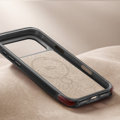 Capa MagSafe para Apple iPhone 18 Pro Max / 17 Pro Max, Torras, Ostand Q3 Air Pro, Preta