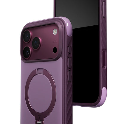 Capa MagSafe para Apple iPhone 18 Pro Max / 17 Pro Max, Torras, Ostand Q3 Rugged, Preta