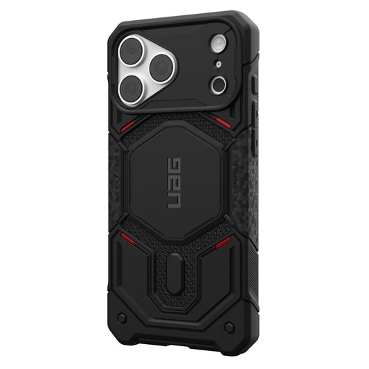 Capa MagSafe para Apple iPhone 18 Pro Max / 17 Pro Max, Urban Armor Gear, Monarch Pro Kevlar, Preta