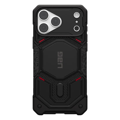 Capa MagSafe para Apple iPhone 18 Pro Max / 17 Pro Max, Urban Armor Gear Kevlar, Monarch Pro, Preta