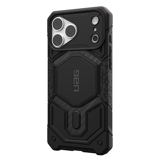 Capa MagSafe para Apple iPhone 18 Pro Max / 17 Pro Max, Urban Armor Gear, Monarch Pro Carbon, Preta