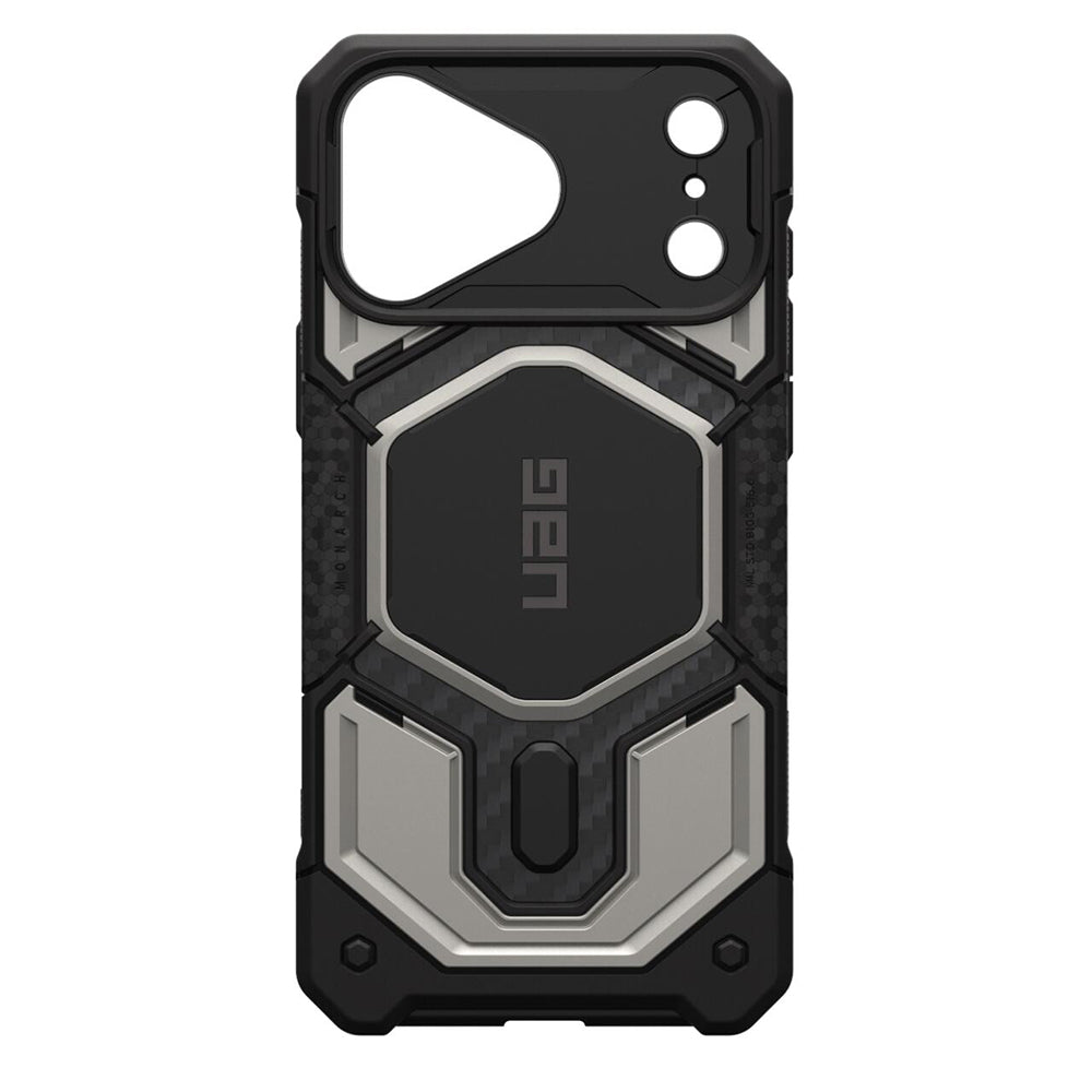 Capa MagSafe para Apple iPhone 18 Pro Max / 17 Pro Max, Urban Armor Gear, Monarch Pro, Cinzento