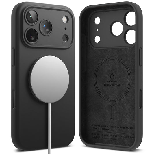 Capa MagSafe para Apple iPhone 18 Pro Max, Ringke, Silicone, Preta