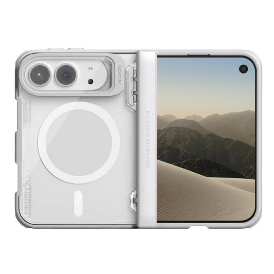 Capa MagSafe para Apple iPhone Duo, Nillkin, Iceblade Prop, Cinzenta