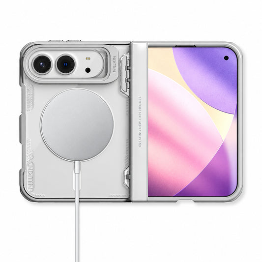 Capa MagSafe para Apple iPhone Duo, Nillkin, Iceblade Prop, Cinzenta