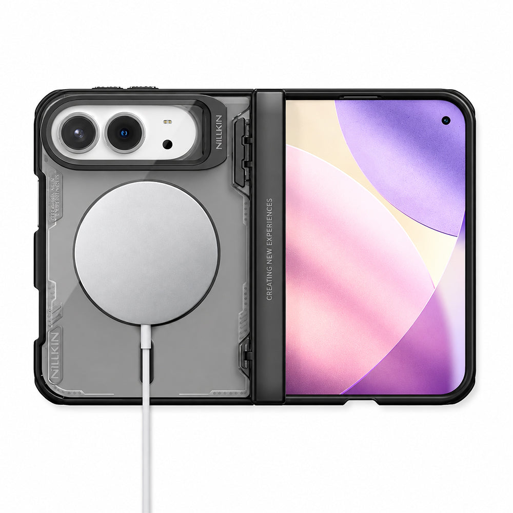 Capa MagSafe para Apple iPhone Duo, Nillkin, Iceblade Prop, Preta