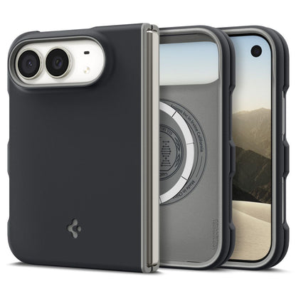 Capa MagSafe para Apple iPhone Duo, Spigen, Nano Pop, Preta ACS11687