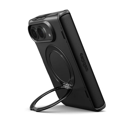 Capa MagSafe para Apple iPhone Duo, Spigen, Slim Armor Pro S, Preta ACS11780