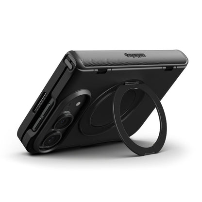 Capa MagSafe para Apple iPhone Duo, Spigen, Slim Armor Pro S, Preta ACS11780