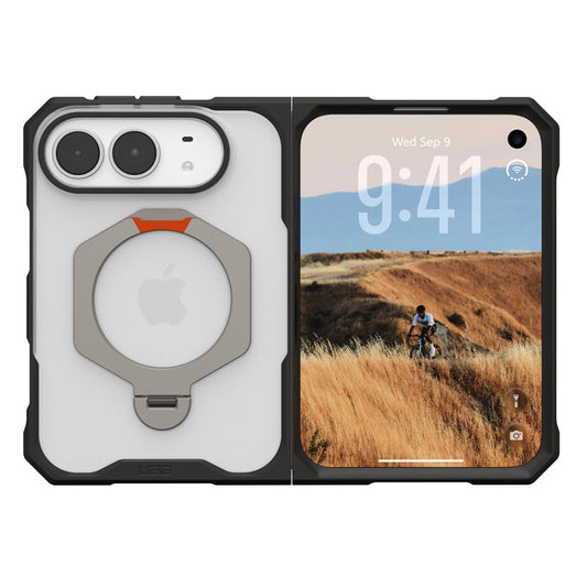 Capa MagSafe para Apple iPhone Duo, Urban Armor Gear, Mouve XTE, Transparente