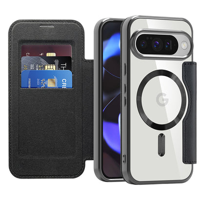 Capa MagSafe para Google Pixel 10 Pro / 10, Techsuit, SmartMag Book, Preta