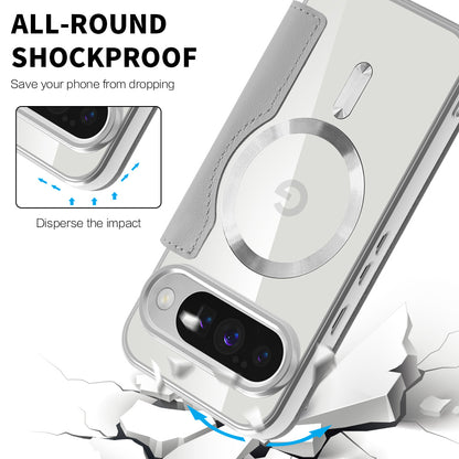 Capa MagSafe para Google Pixel 10 Pro XL, Techsuit, SmartMag Book, Cinzento