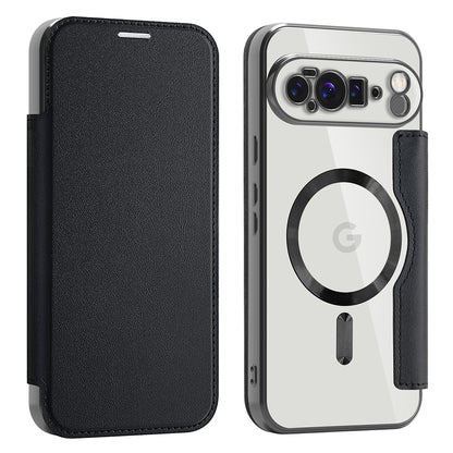 Capa MagSafe para Google Pixel 10 Pro XL, Techsuit, SmartMag Book, Preta