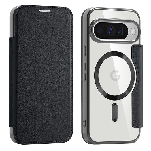 Capa MagSafe para Google Pixel 10 Pro / 10, Techsuit, SmartMag Book, Preta