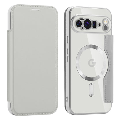 Capa MagSafe para Google Pixel 10 Pro XL, Techsuit, SmartMag Book, Cinzento