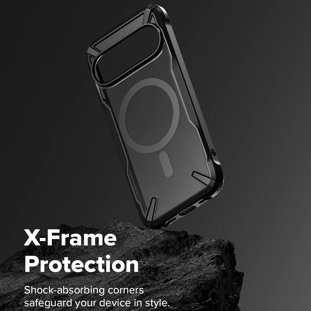 Capa MagSafe para Google Pixel 10 Pro / 10, Ringke, Fusion X, Preta