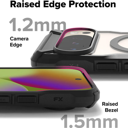 Capa MagSafe para Google Pixel 10 Pro / 10, Ringke, Fusion X, Preta