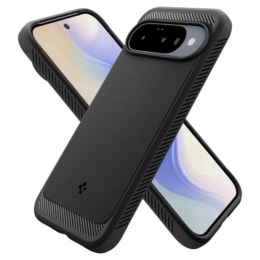 Capa MagSafe para Google Pixel 10 Pro / 10, Spigen, Rugged Armor, Preto Fosco ACS09698