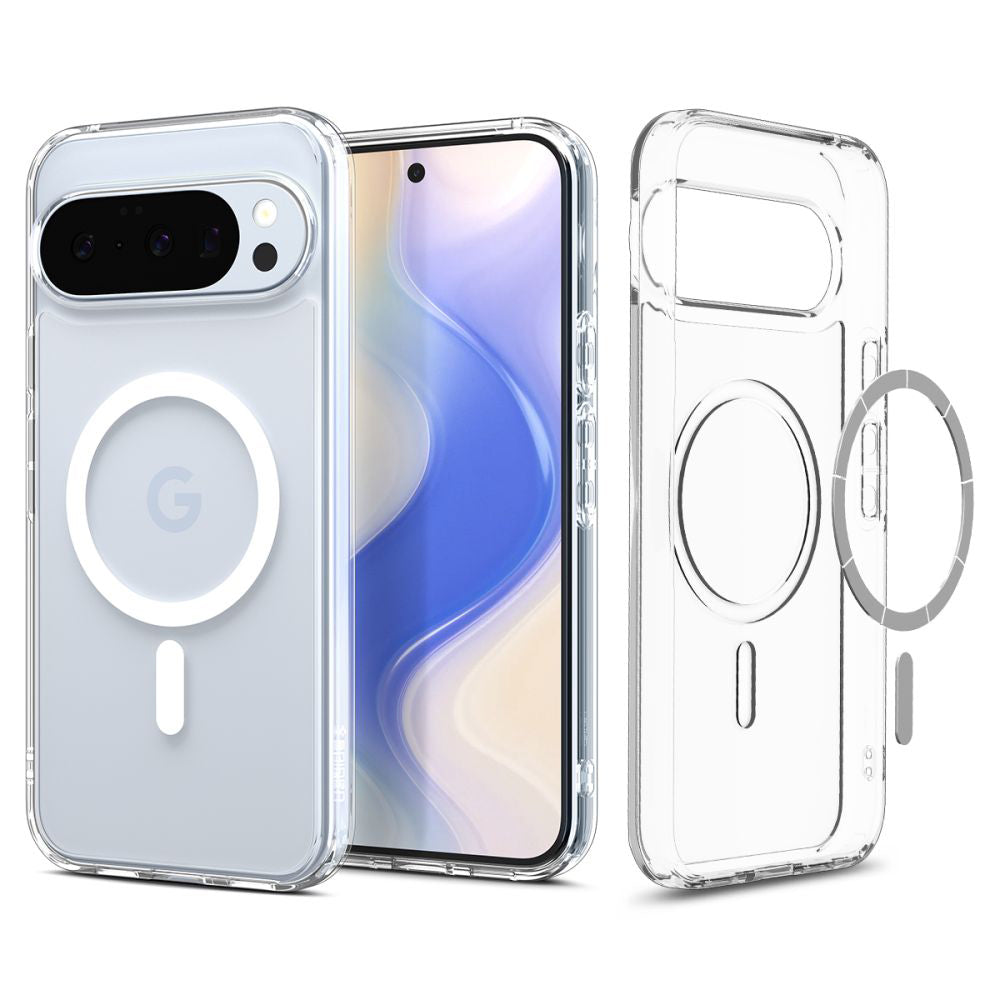 Capa MagSafe para Google Pixel 10 Pro / 10, Spigen, Ultra Hybrid, Branca