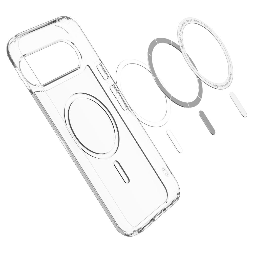 Capa MagSafe para Google Pixel 10 Pro / 10, Spigen, Ultra Hybrid, Branca