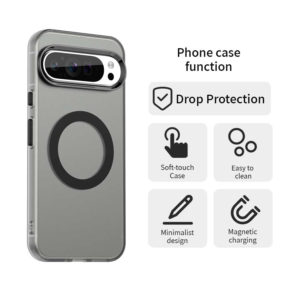 Capa MagSafe para Google Pixel 10 Pro / 10, Techsuit, CandyCase, Preta