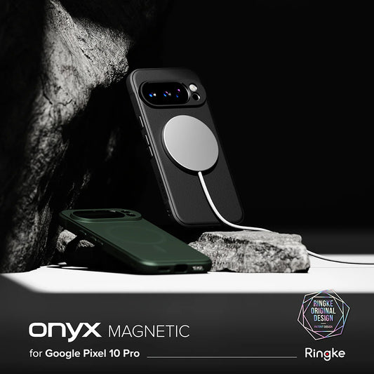 Capa MagSafe para Google Pixel 10 Pro, Ringke, Onyx, Preta