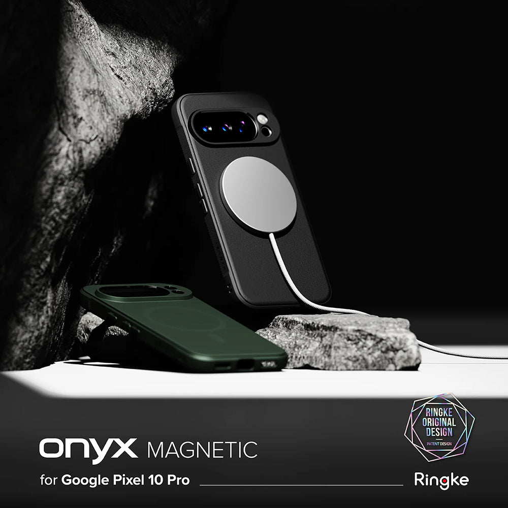 Capa MagSafe para Google Pixel 10 Pro, Ringke, Ônix, Verde Escuro